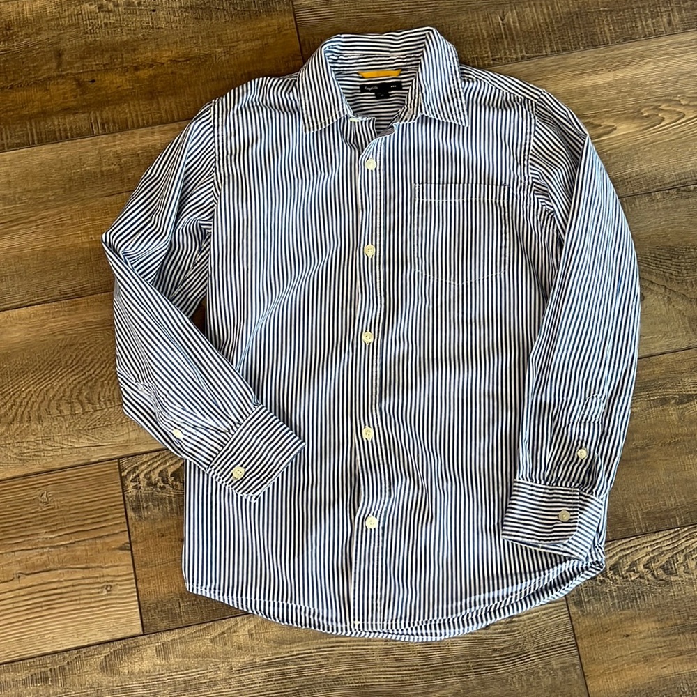Gap Kids Striped Button Down Boys XL